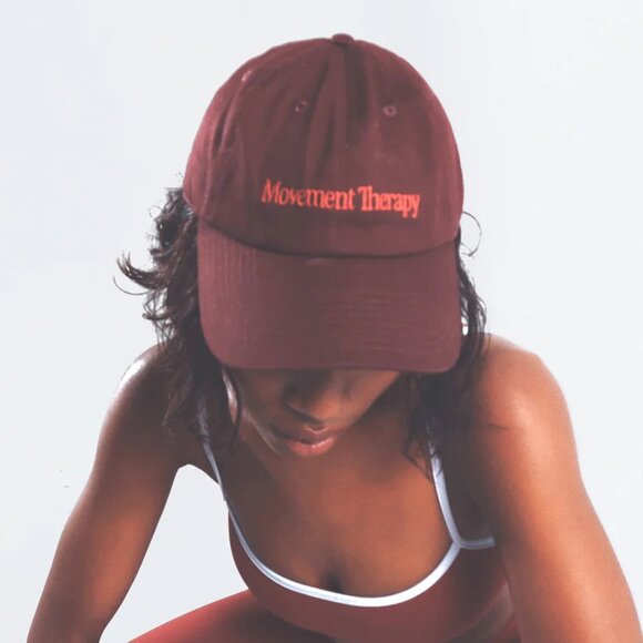 BRAND NEW Exclusive The Sculpt Society Women's Baseball Cap Red Burgundy TSS Hat - Picture 2 of 5